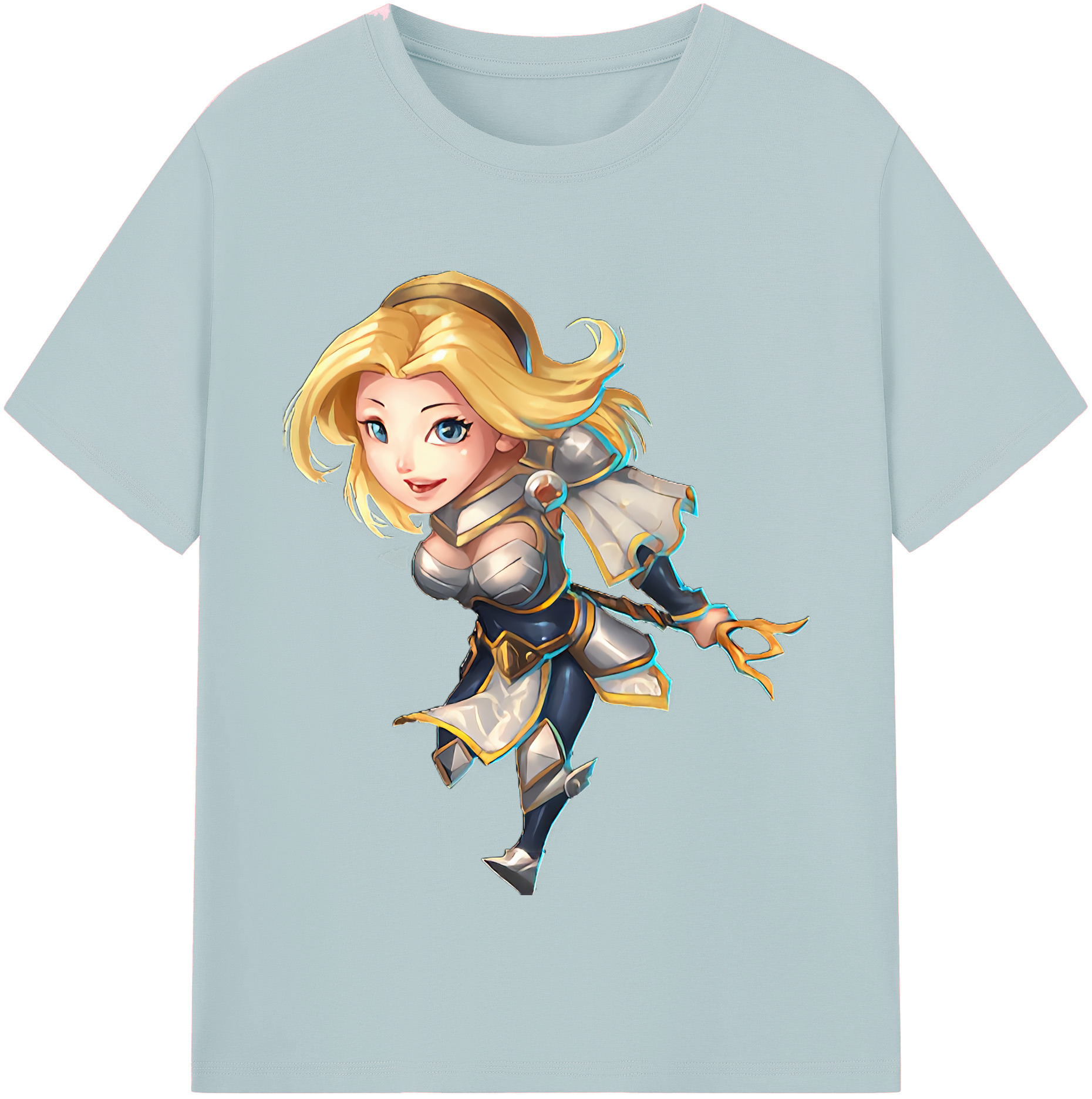 リーグ・オブ・レジェンド League of Legends LOL 綿100％半袖Tシャツ（フロントプリント）